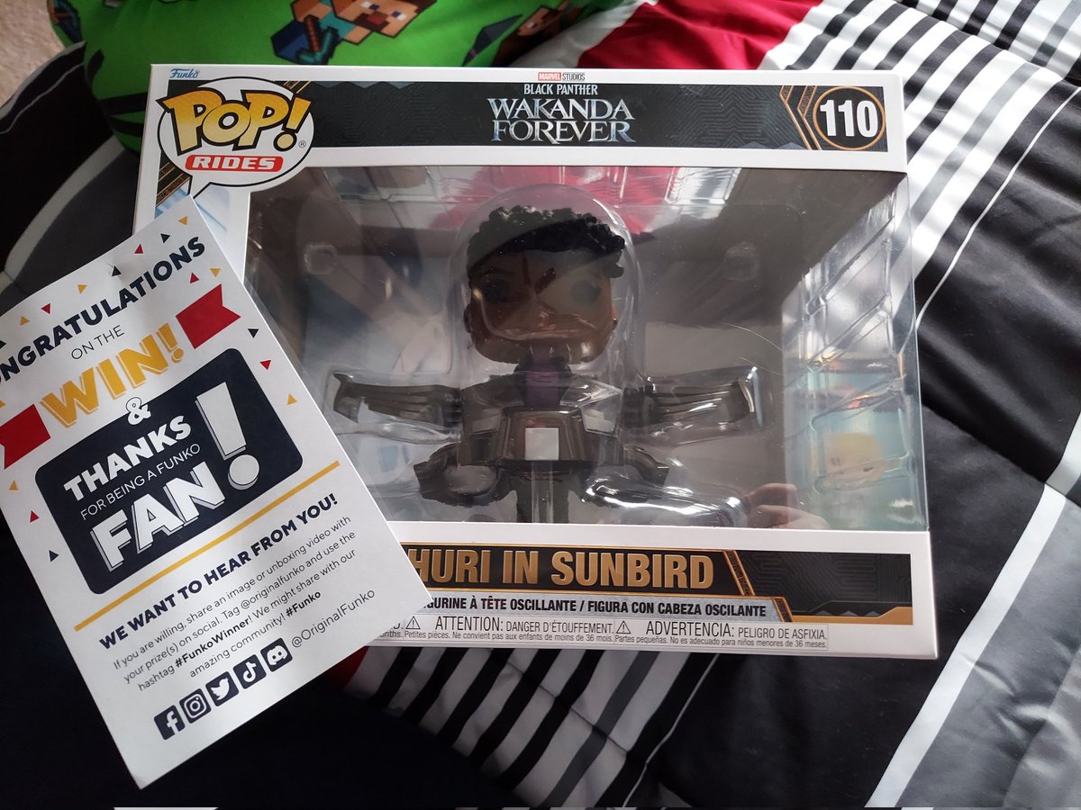 Chewy_615's tweet image. Thank you @OriginalFunko!! I think my son is going to steal it 😂
#FunkoWinner #FunkoPops