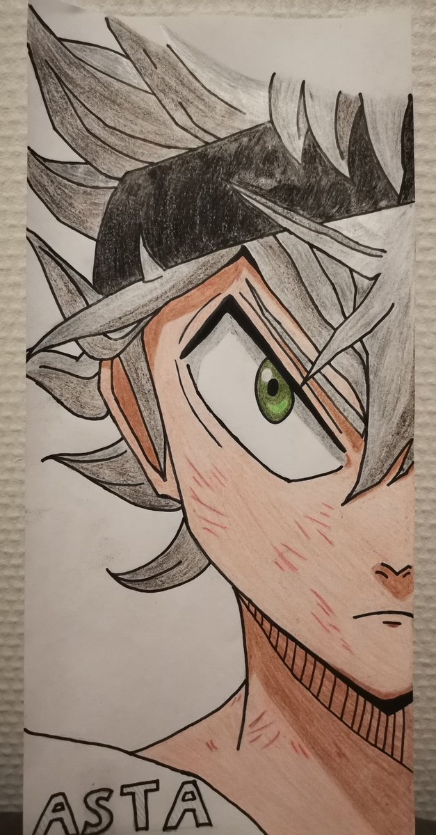 Asta from Black Clover

#anime #manga #drawing #animedrawing #animes #black #clover #blackclover #japan #otaku #art #animeart #animeartwork #mangaart #magic #animecharacter #animeboy #artwork #fanartanime #animeworld #animepost #animemanga #illustration #animelover #artist #draw