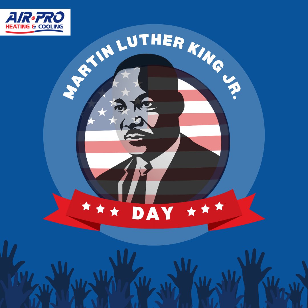 airprolongview's tweet photo. "Our lives begin to end the day we become silent about things that matter." - Dr. Martin Luther King Jr.

#MLKDay #AirProFamily #AirPros #airconditioning #heatingandcooling #hvacsystem #hvactechnician #hvac #hvacservice #hvaccontractor #longviewwashington #vancouverwashington https://t.co/CYzRYES7pK
