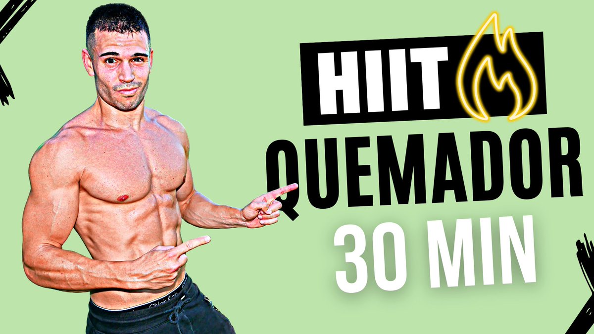 denilbase's tweet photo. ¿QUIERES PERDER GRASA RÁPIDO? 🔥 HAZ esta RUTINA HIIT 30 MINUTOS

✅ LINK: https://t.co/Ii2axnn3py

#entrenar #entrenamiento #ejercicio #deporte #hiit #cardio #quemargrasa #fitness https://t.co/oAA8DM2DFA
