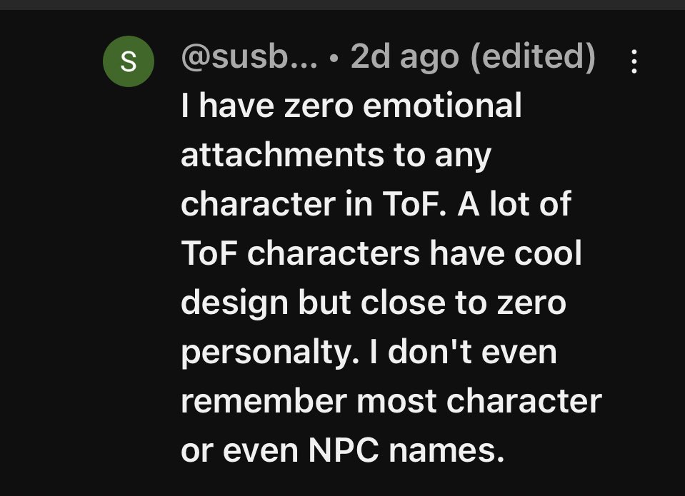oreosmooshie's tweet photo. This is so untrue! :<
Zero and Crow have so much personality! Even the other characters if you will truly immerse yourself on it.
I love them both! 😭 My precious beans! 🥺🫶
#ToF #crowtof #zerotof https://t.co/ePMleJVhTV