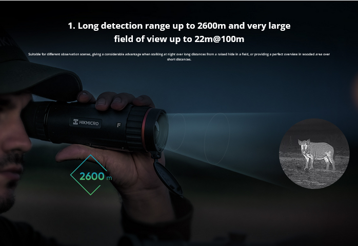 Masquecaza's tweet photo. HIKMICRO lanza la serie FALCON de monoculares térmicos que mantienen todas las características comunes del resto de modelos de la marca y que a su vez destacan por incorporar un sensor térmico de 640 x 512 de resolución. Disponible en https://t.co/LUOLpm4qlF https://t.co/g6b1V6CJd3