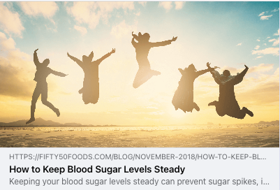 Fifty50Foods's tweet photo. Are you looking for ways to keep blood sugar levels steady? Look at this information to help improve your energy and lower the risk of developing type 2 diabetes.

https://t.co/nq3Vv9ib8U https://t.co/rpRGq8i1vh