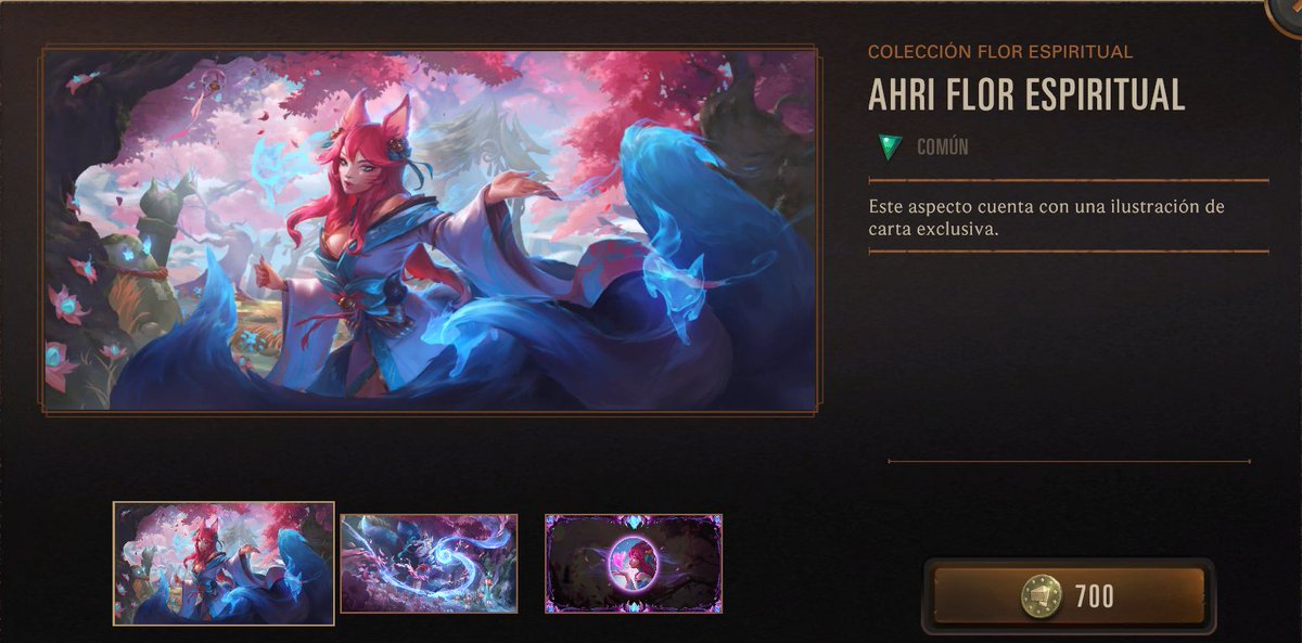 ¿Quieres ganar esta belleza en Legends of Runeterra?
Fácil, sortearé 4 skins con fecha límite 29/01. 
Para participar debes: 
🏅 Seguir esta cuenta
❤️ Dar like a la publicación y🔃 Retweet
Dejar tu Riot ID en los comentarios (Ej: Xeloo # LAS) 
Suerte a los participantes!🤠