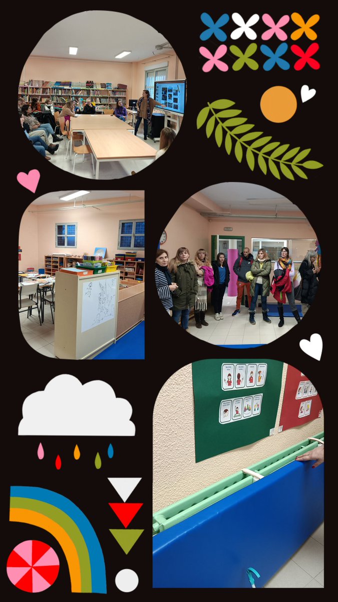 ...Y seguimos visitando Centros de Educación Especial. Esta tarde se reúnen en el CEIP El Madroño (Puente de Vallecas) los centros componentes del circuito 3 del programa #MentorActuaEE22. Los docentes realizan la tercera visita prevista de observación docente.  #IF_CMadrid