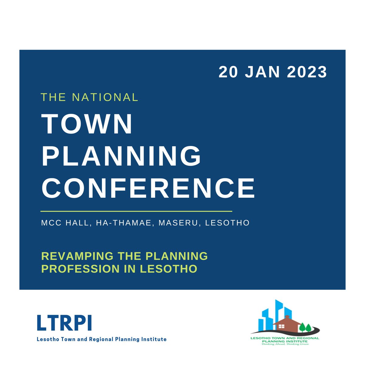 The National Town Planning Conference.