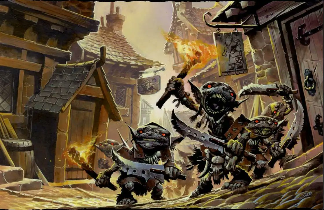 If you've played #Pathfinder2e without once adopting the nasty goblin tribe you were originally sent to wipe out for causing chaos and making them your weird but lovable little friends, have you even truly played #Pathfinder? #ttrpg