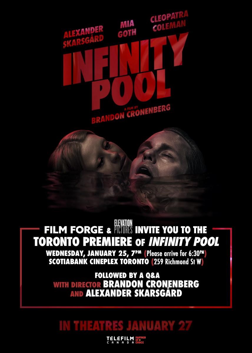 mrwillw's tweet photo. Toronto! We want to give you a chance to win passes to the Toronto Premiere of Brandon Cronenberg's INFINITY POOL with a Special Q&amp;A!

https://t.co/jTXLrXp3er https://t.co/BiMAlSpJF4