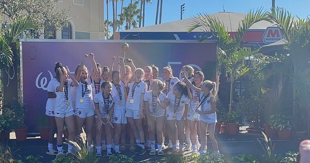 🏆Congratulations to the ‘08 Baltimore Armour GA team for bringing home the Championship with a 3-1 W during today’s Disney Girls Soccer Showcase! 
Goals:
⚽️Peony K 9 ⚽️Abby D 5, Assist Emmerson H 20 ⚽️Peony K 9, Assist Allison C 8 <a href="/bmorearmour/">Baltimore Armour</a> <a href="/ImYouthSoccer/">ECNL/GA/Recruiting/College Soccer</a> <a href="/GAcademyLeague/">Girls Academy</a>