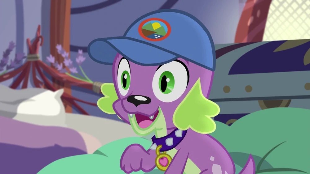 Trijosh1's tweet photo. Spike wearing a freaking hat is just too much for my heart man. Can you ever stop being adorable?! #MyLittlePony #EquestriaGirls #EquestriaGirlsLegendsOfEverfree #EGLOF #Spike https://t.co/wmaQN3pZtS