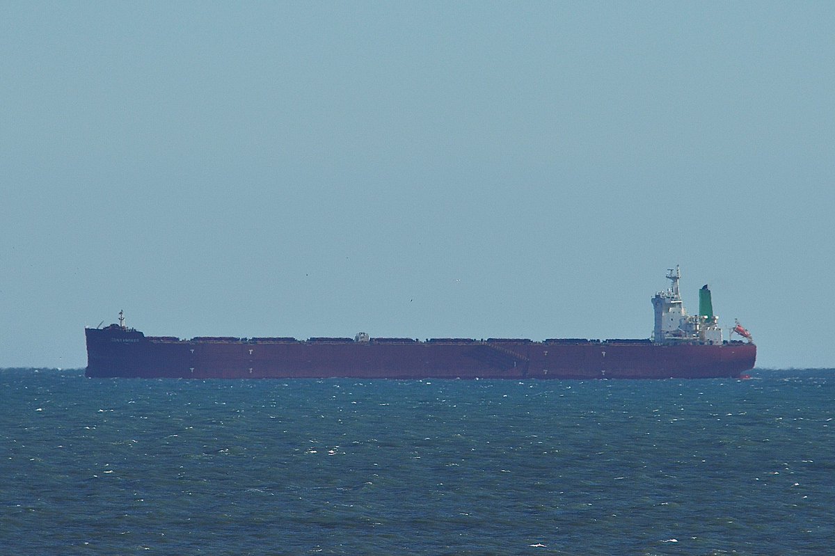 johnmorgan726's tweet photo. The CONTAMINES, IMO:9743277 en route to Baltimore, Maryland @BShipspotting @BaltoChes flying the flag of Singapore 🇸🇬. #ShipsInPics #BulkCarrier #Contamines https://t.co/kWHk9M2G9i