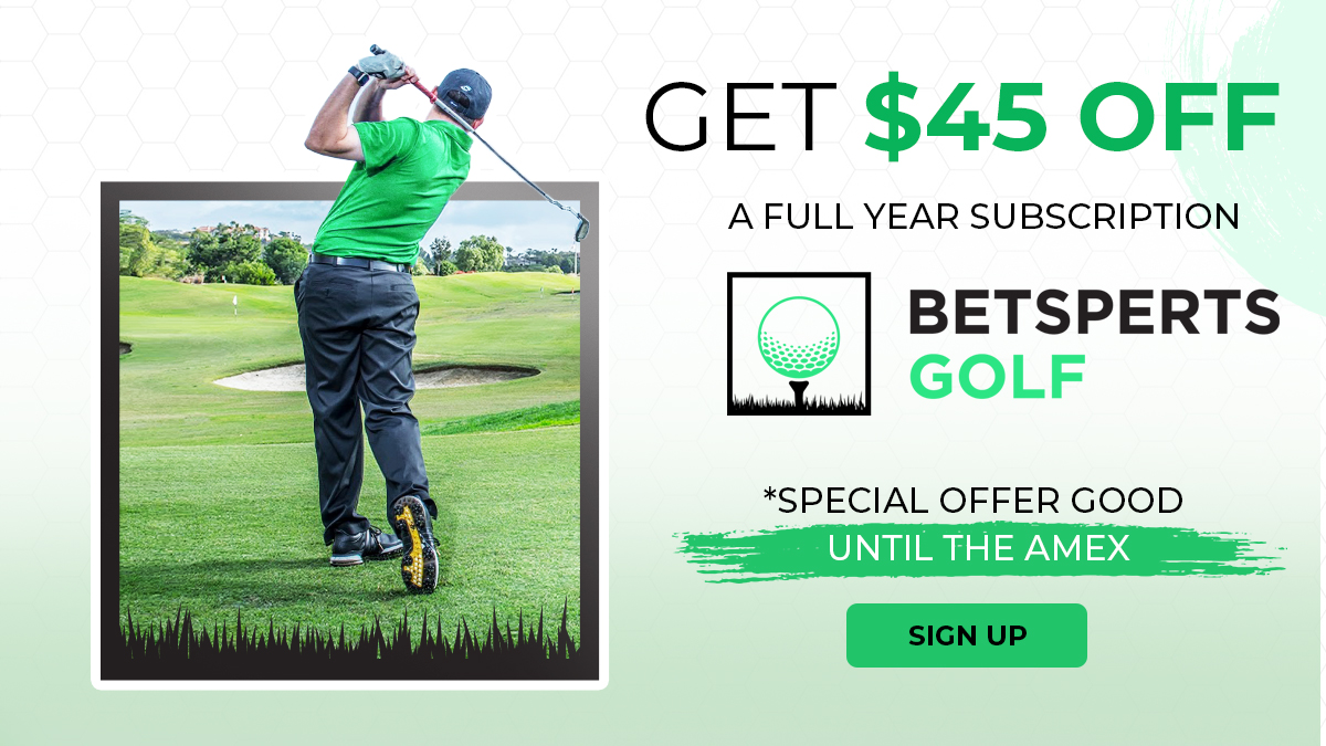 To celebrate hitting a 45/1 Si Woo Kim ticket our full-year subs are an extra $45 off this week. Tools, picks, articles, &amp; member discord included

2022 team results: 
⛳️20 outright winners
⛳️10 first-round leaders
⛳️+94.06 units!

Click to take advantage: bit.ly/3j0FuhF