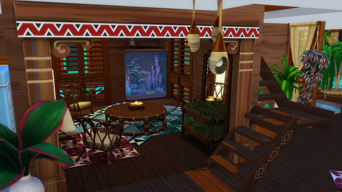 d_black_mooncat's tweet photo. Hey, in my patreon you can download a cozy holiday home in Sulani🏖
It's available to everyone😉
#Sims #Sims4 #Simsbuld #Simsbuilding #ShowUsYourBuilds #Sulani #vacation 
https://t.co/iZxwBkDv02 https://t.co/AIH4yg8CqA