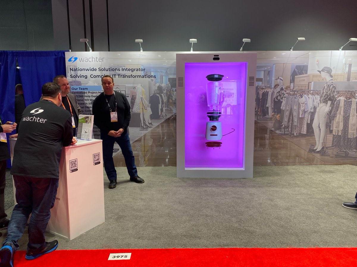 EricssonEnt's tweet photo. Cradlepoint partner @WachterInc is a retail solution integrator also attending #NRF2023. Our solutions power their holographic offerings. Stop by and check 'em out at booth 3975. https://t.co/yPxb79oUi5