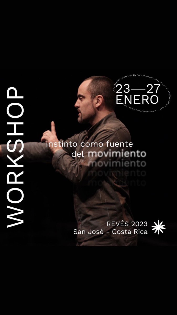 RobOlivan's tweet image. Next workshop 23-27 January 2023 @ Festival Reves (San Jose, Costa Rica)