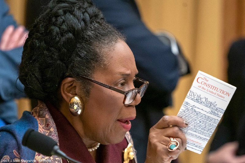 UltraDane's tweet photo. Dem Sheila Jackson Lee's new legislation:
"Leading Against White Supremacy Act of 2023".

Enforced against Whites makes it illegal to question illegal migrants, criticize minorities, creates a new type of hate crime only White people can be charged with.

https://t.co/3aUAQzNGim https://t.co/806Rz6tQj8