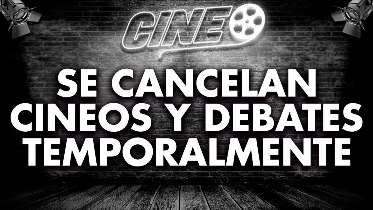 SitoCinema's tweet image. Estoy en un momento muy malo personal y psicológico y, por eso sintiéndolo mucho cancelaré temporalmente mi programa #Cineo y los debates de mi canal de YouTube.
Contenido de críticas y reacciones seguiré subiendo cuando pueda.
Espero que lo podáis entender, gracias por el apoyo.