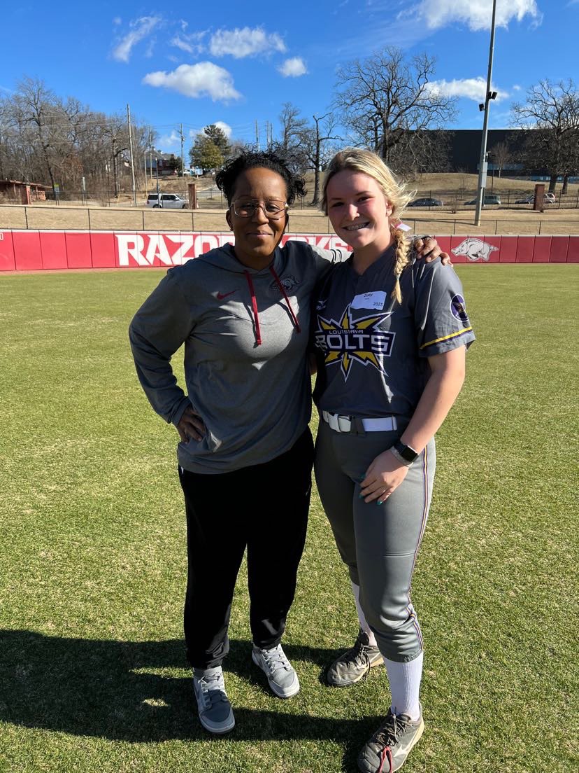 Thank you <a href="/RazorbackSB/">Arkansas Softball</a> for putting on a great camp! Enjoyed getting to know the players and coaches! <a href="/YoCoachYo/">Yolanda McRae</a> <a href="/CoachDeifel/">Courtney Deifel</a> <a href="/MattMeuchel/">Matt Meuchel</a> <a href="/LAbolts2024/">LA Thunderbolts-Davis2024</a>