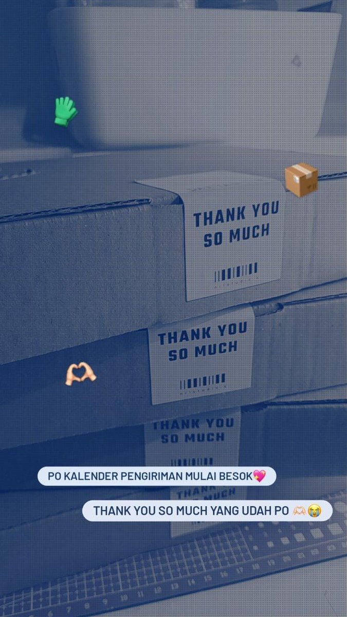 nrlstudio_'s tweet photo. Pengiriman start besok🫶🏻🧤 https://t.co/RY3V98pqsa
