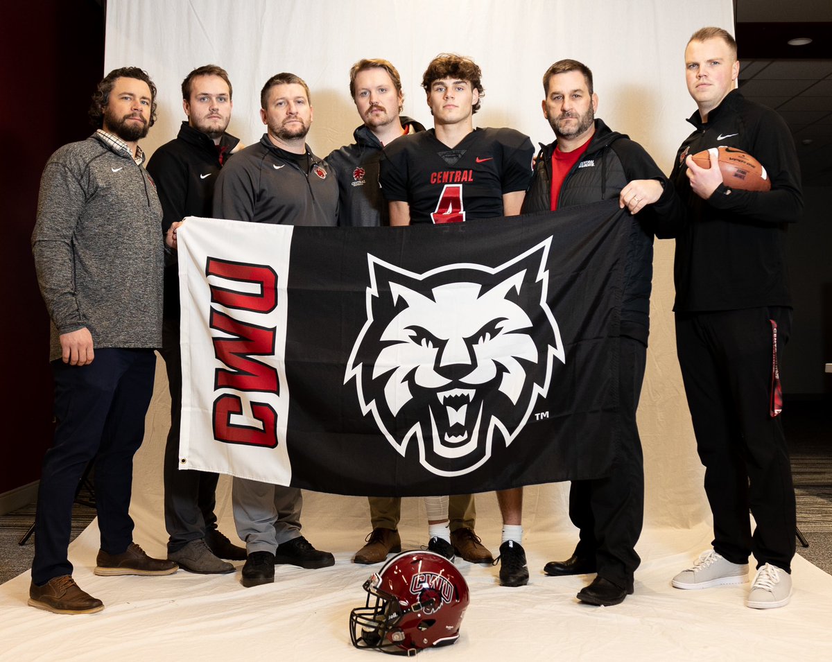 After a great weekend and official visit in Ellensburg, I’m proud to announce that I’m officially committed to Central Washington University! @CoachFisk @coachholan @RCarterTV @Lombardi_Luv @CWUFB @teamlillard7on7 @TheNewAthlete