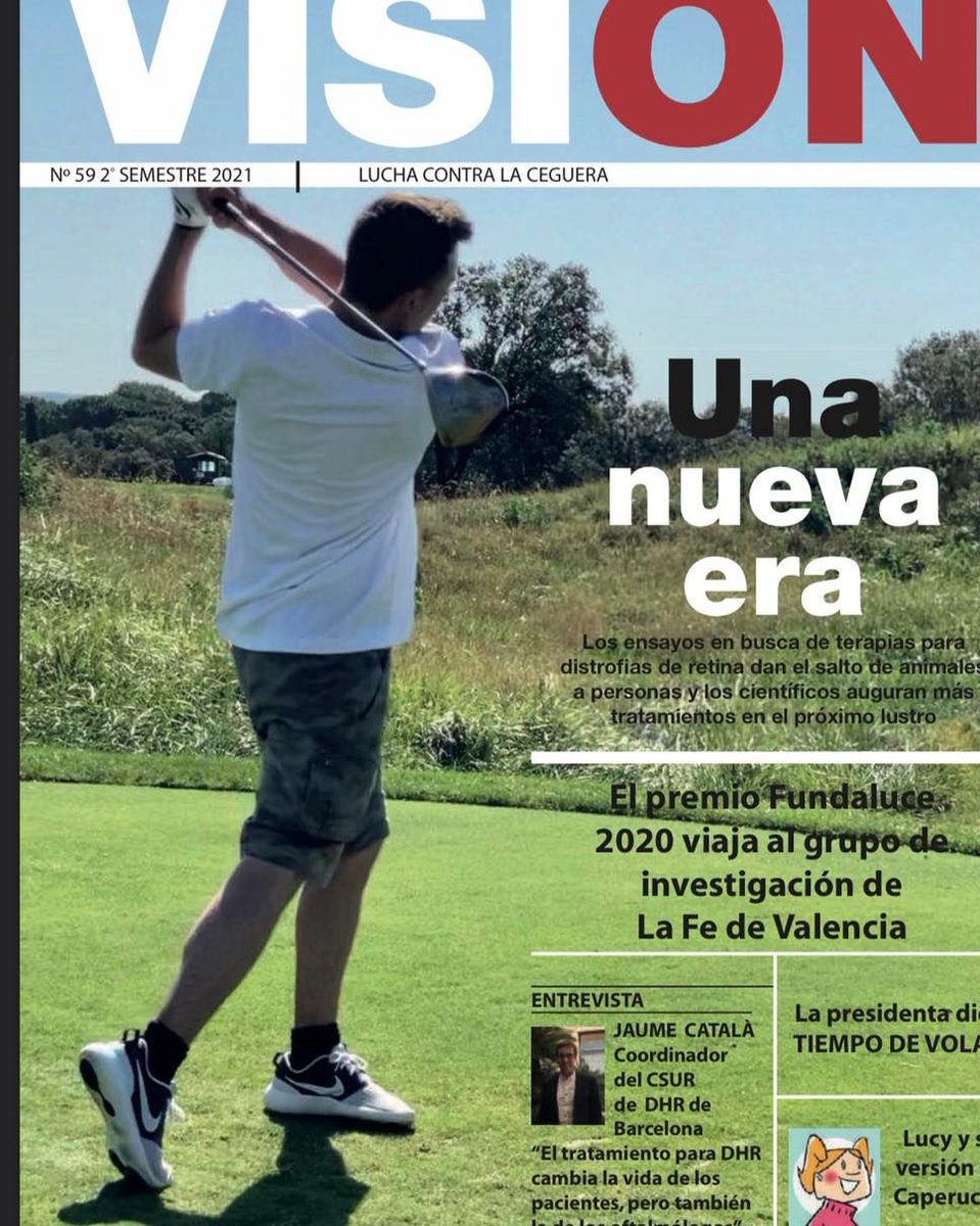 RetinaMurcia's tweet photo. Conoce la #RevistaVISION de la Federación de Asociaciones de Distrofias Hereditarias de Retina de España @retinosisfarpe
https://t.co/cn6J5bA6VZ
#FUNDALUCE #dhr #BajaVision #investigación #actualidadcientífica https://t.co/LdM8TMJemz