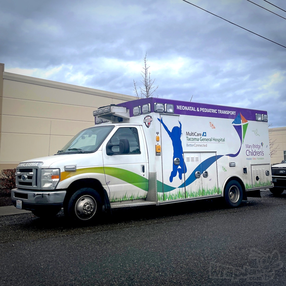 wrapjax's tweet photo. Bright and colorful custom EMS graphics & accents for the wonderful team at @marybridgechildrens So they can do their very important work in style.
#wrapjax #wrapshop #wraps #carwrap #EMS #ambulance #childrenshospital #emslife #rescue #wrapper #wrapped #wrapit #allwrappedup https://t.co/hvfVTpGmPi