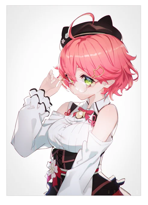 めがねボブち#miko_Art 