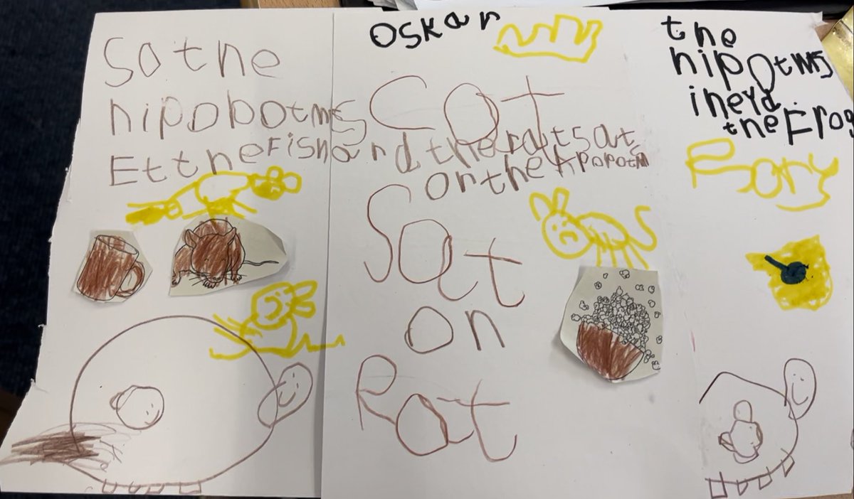 MissLHutchens's tweet image. “Miss Hutchens we made a comic” Absolutely amazing work during child-initiated play 😍 #encoding #playistheway #P1Nessies