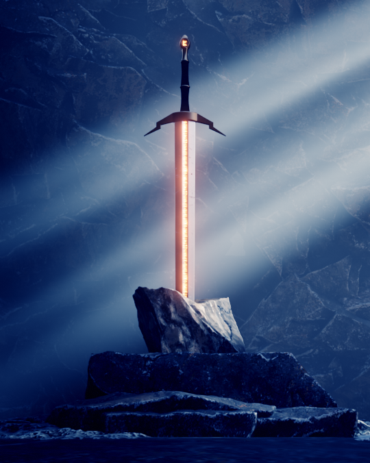 I also did this orc-cutter, in a tutorial from <a href="/cgfasttrack/">cgfasttrack</a>. I will use it to cut the donut.