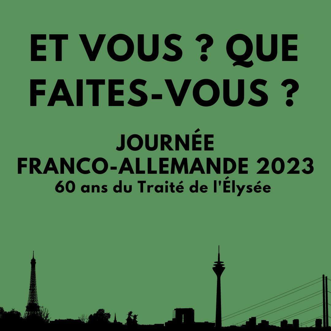 🇫🇷🥳🇩🇪Le CCFA organise de nombreuses manifestations autour de la #JFA2023 - et vous ? Remplissez ce formulaire pour nous informer de vos projets - nous souhaitons en parler dans nos réseaux ! docs.google.com/forms/d/e/1FAI… #DFT2023 #nantes