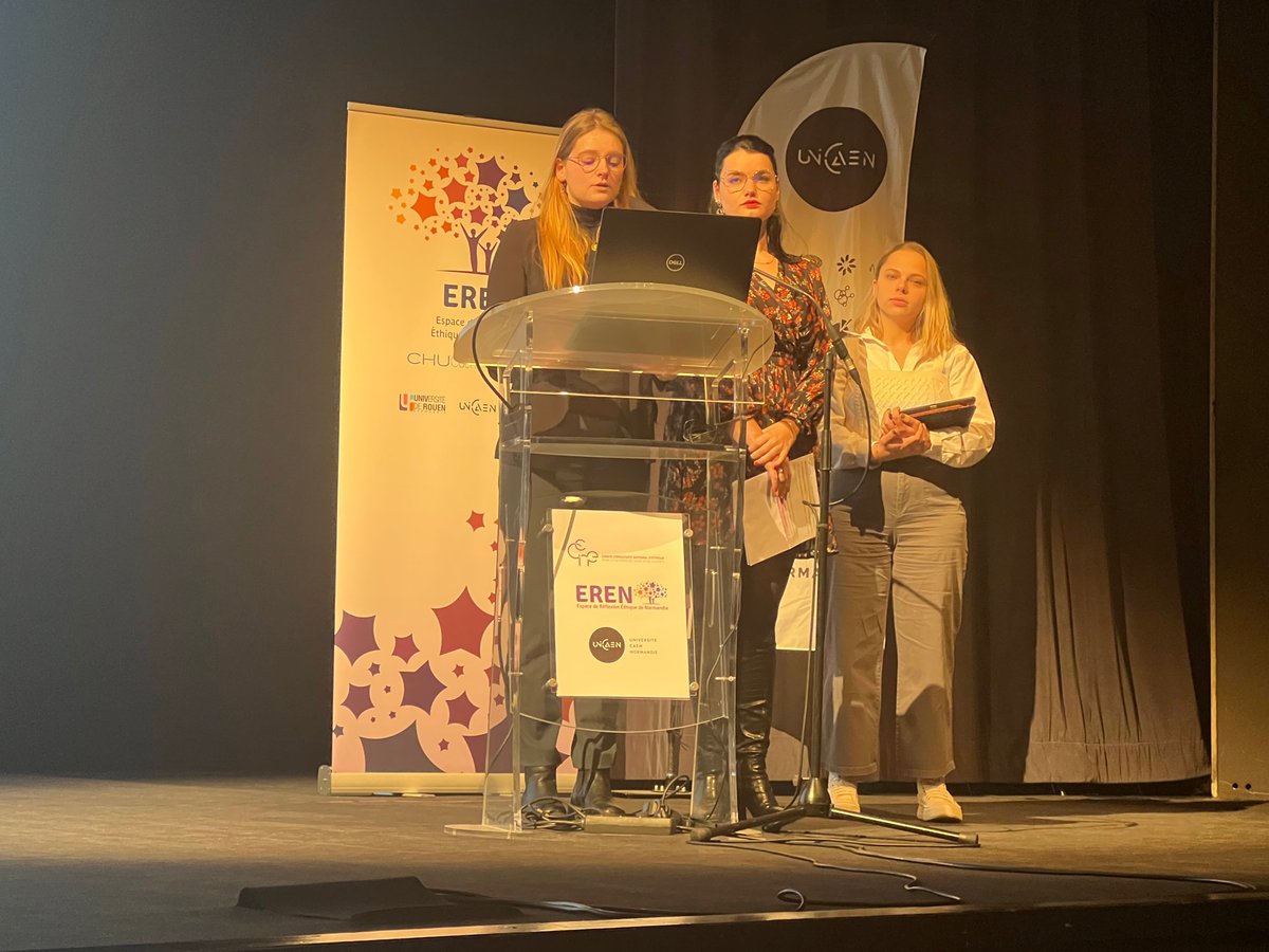 Plus de 500 participants à une Conférence-débat passionnante ce soir à <a href="/Universite_Caen/">Université de Caen Normandie</a> sur les questions éthiques relatives aux situations de fin de vie avec Pr Jean-François Delfraissy et des étudiants de droit, philosophie, santé… <a href="/ErenEspace/">EREN Espace de Réflexion Ethique de Normandie</a> <a href="/MoutelGregoire/">Grégoire Moutel</a>  <a href="/sup_recherche/">Ministère Enseignement supérieur/Recherche/Espace</a>