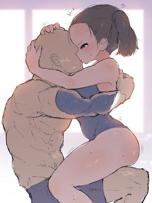 常識改変されてべろちゅーするのが最高のあおりだと思い込むサボり水泳部員 
