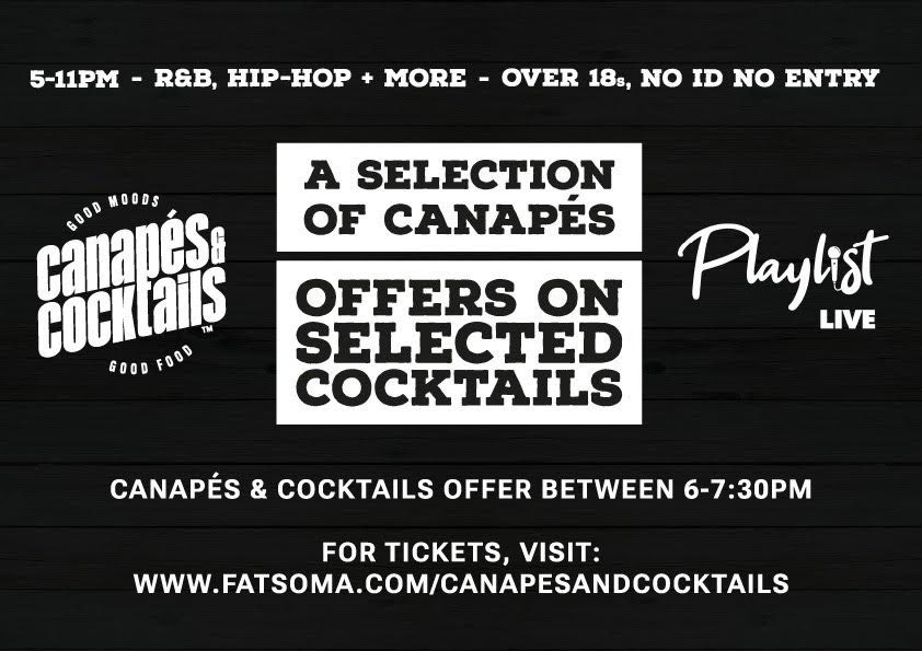We’re back, Sunday 12th February - just in time for valentines ❤️

🍴 All you can eat Canapés

🍹 Special offers on selected Cocktails 

🎵 R&amp;B, Hip-Hop Classics + More

🎟️ Visit fatso.ma/XdxY for tickets