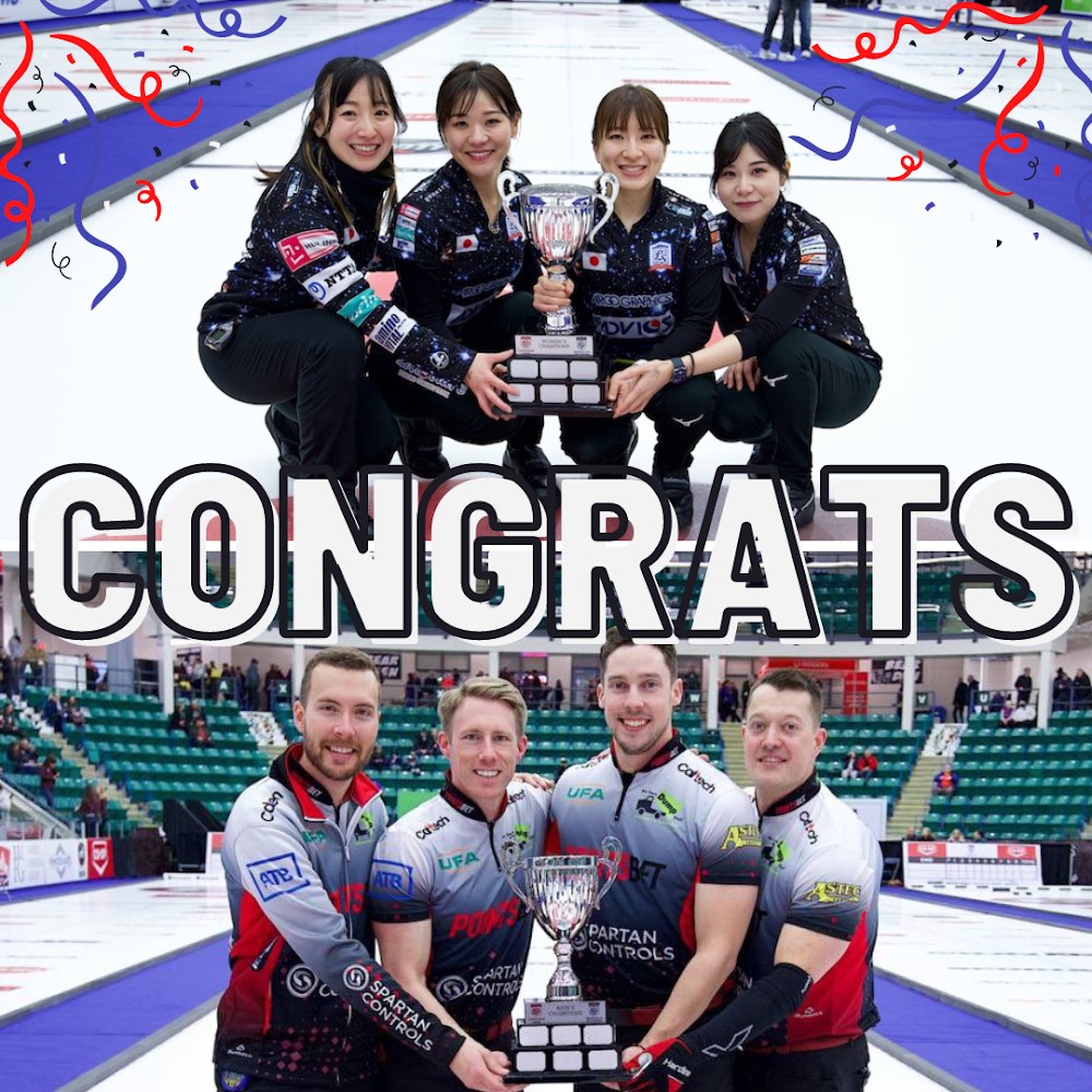 Congrats to the #GSOC Canadian Open champs, all 8 of them are #CurlingCares alumni! Same for five of the 8 runner-ups! CurlingCares.com