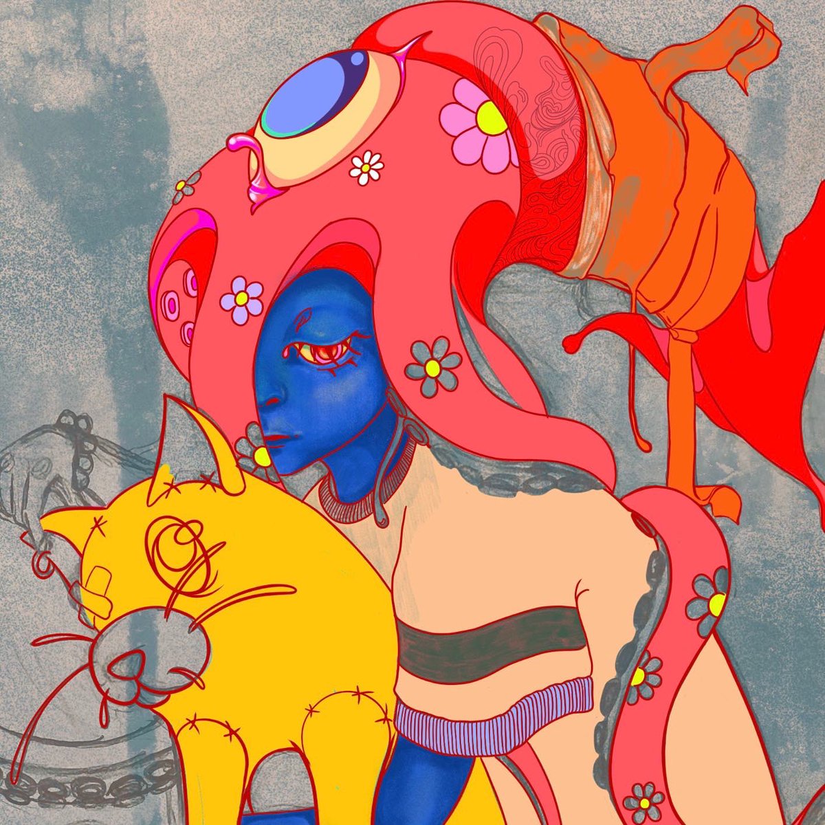 I’m back babies 💅
#artwork #contemporaryart #superrare #procreate