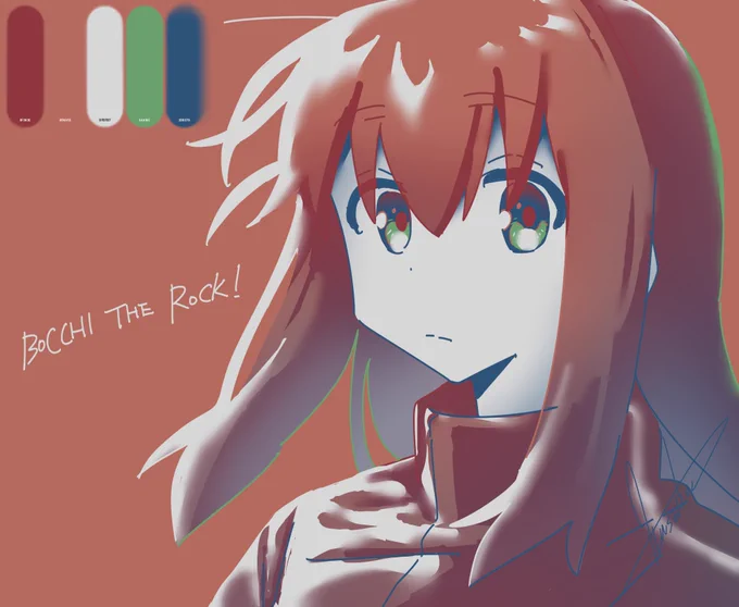 たのしそうだったので #自動カラパレチャレンジ 