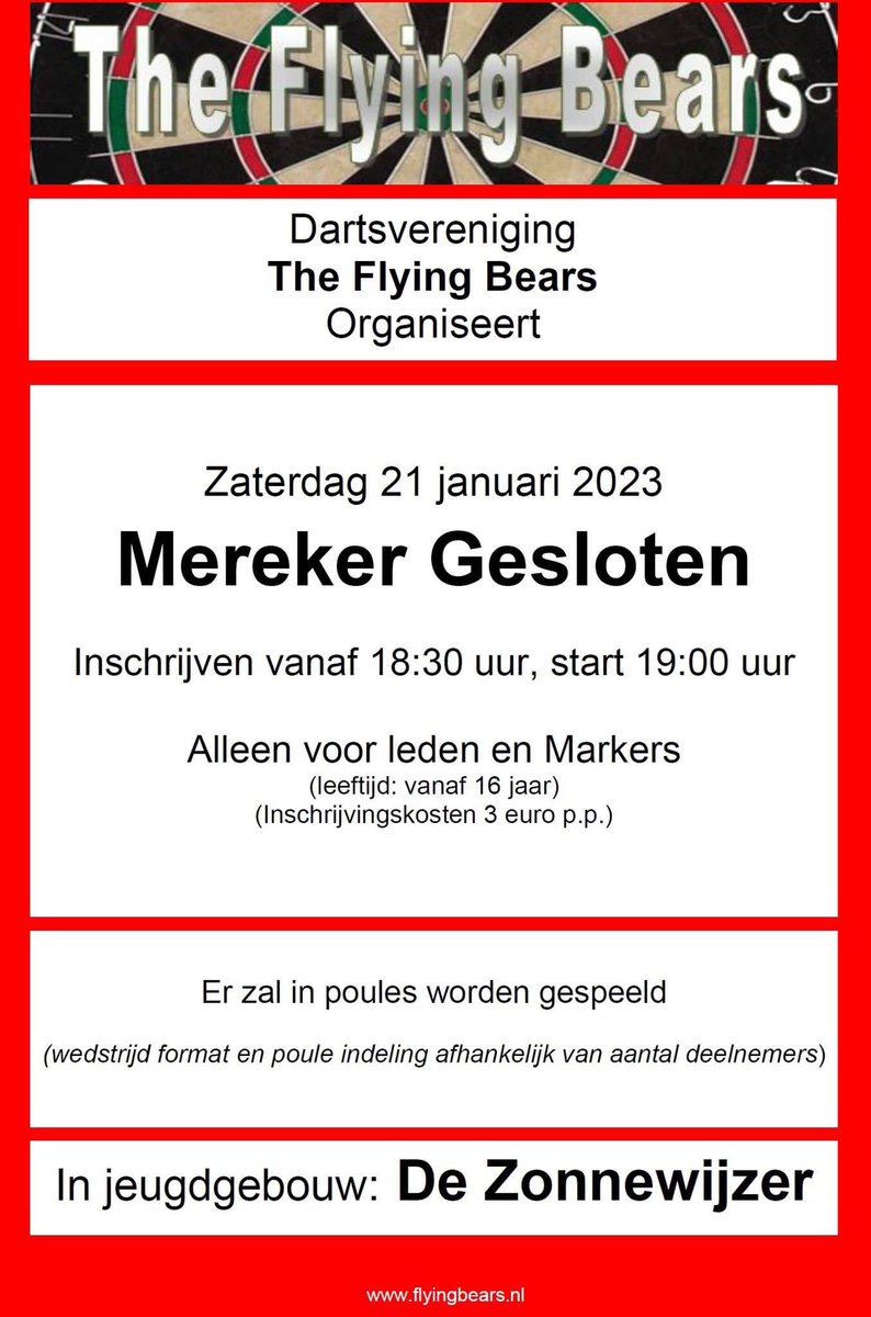 Zaterdag is het zover: de Mereker Gesloten! De laatste editie was in 2020. Winnaar destijds: Michel Prent, 2e Robert Schouten en 3e Dominique de Groot. Hoogste finish: Richard de Weijze. Wie gaat er dit keer met een prijs naar huis? <a href="/Flying_Bears_2/">Flying Bears II</a> <a href="/uncledomie/">Dominique de Groot</a> <a href="/Rickster0177/">Richard</a>