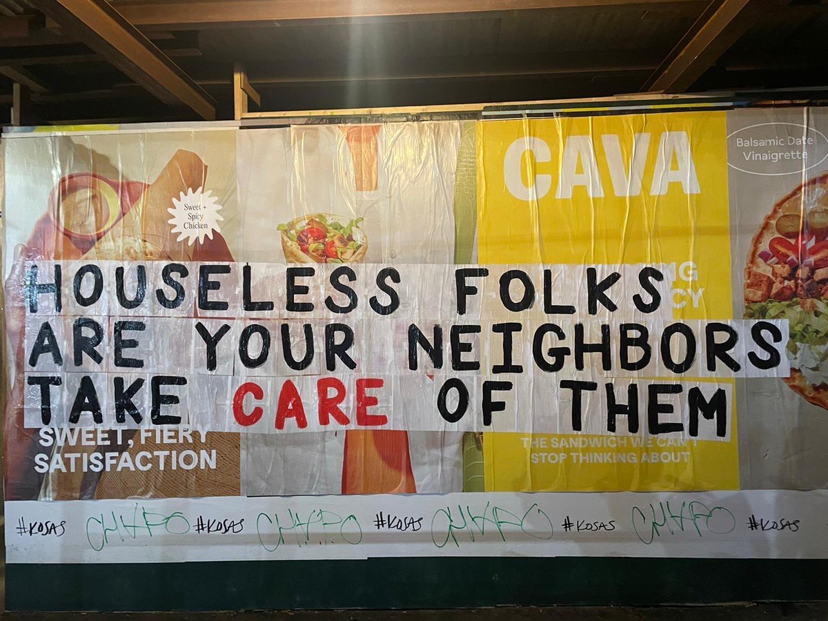 Collier Gwin sprayed a houseless woman with a hose when she refused to leave the block where his art gallery is located. 
#homelessness #homeless #peopleoverproperty #carenotcops 

sfgate.com/food/article/s…