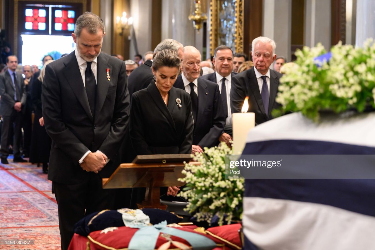 European royals at #KingConstantineII funeral