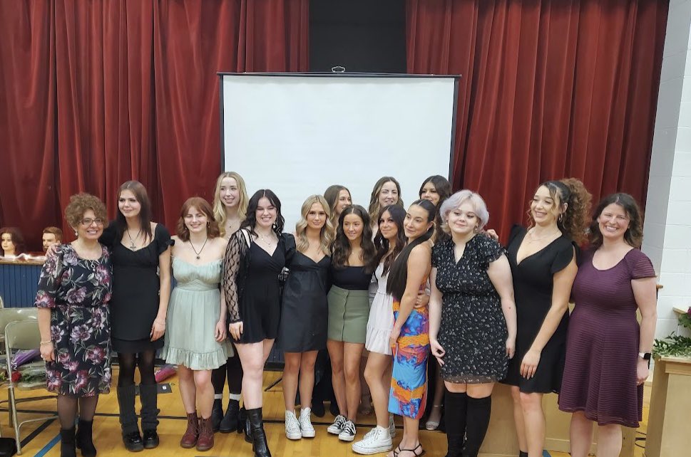 SD63ILC's tweet photo. More photos from the Hairstylist Program and TASK recognition ceremonies last week. We are so proud of our extraordinary career programs in @sd63schools and our exemplary staff that wrap around students to ensure success! https://t.co/yZnTagkqnL