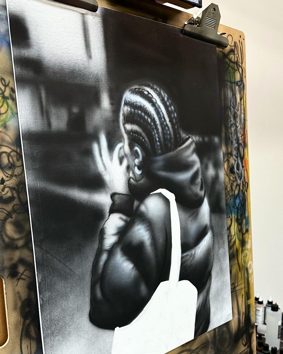 BlueTheGreat's tweet photo. Airbrush Progression. https://t.co/xcgfXW4DYc