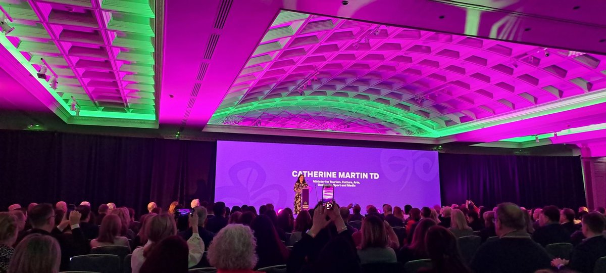 Great atmosphere and inspiring insights shared by Tourism Ireland at today’s 2023 Marketing Plans launch. Looking forward to a positive year ahead promoting #DestinationIreland. #TI2023 ☘️ @TourismIreland #Ireland #EGTGolfTour