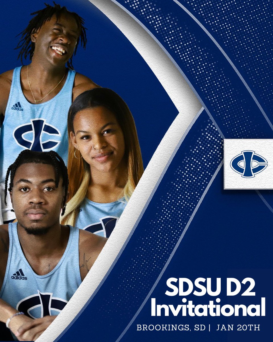 We are headed to South Dakota State University in Brookings, SD on January 20th! 🔱💙