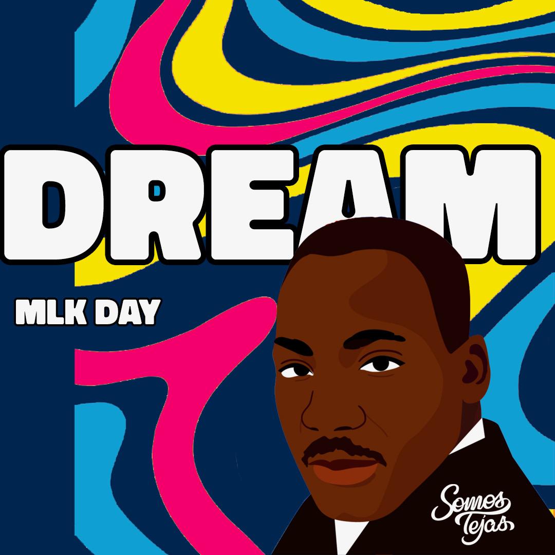 Today we remember, honor, and celebrate Martin Luther King Jr's legacy and pledge to continue the work to make Texas more just, fair, and inclusive para todos! ✊🏿 #SomosTejas #mlkday