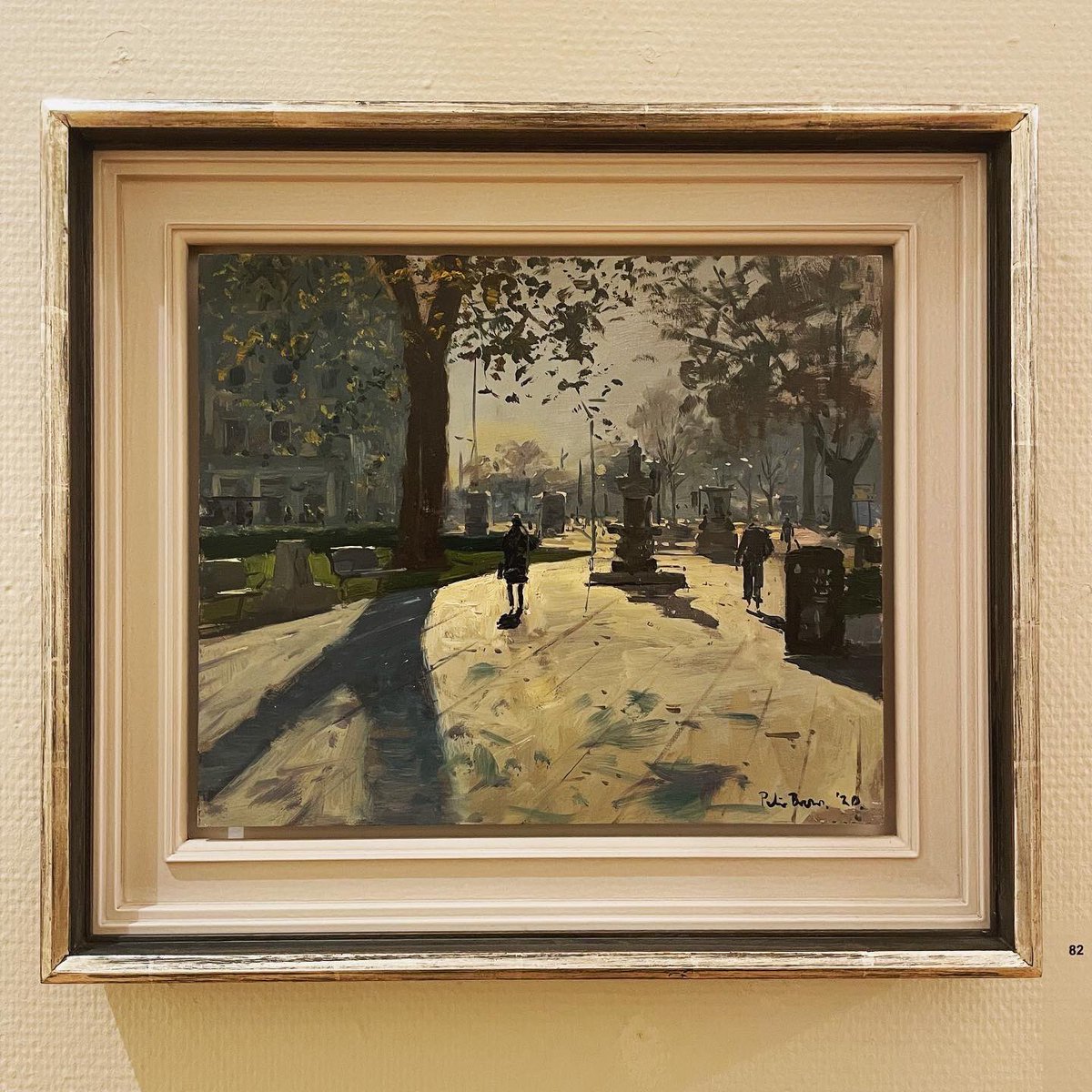 Working in Bath now but Bristol followed… paintings by <a href="/Petethestreet1/">Peter Brown (Pete The Street)</a> sadly coming down this week <a href="/VictoriaArtBath/">Victoria Art Gallery</a> thank you to all who visited, shared and bought from this gem of a solo show, and to Pete for helping me feel right at home