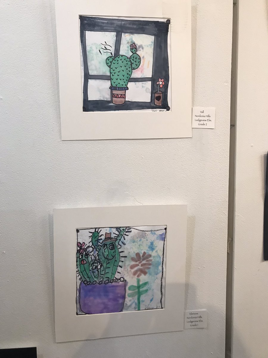 MalkusART's tweet photo. Props to our student artists with work on display at the Peninsula Art Academy! Thanks to Lisa Dressig for the opportunity! https://t.co/GG2Mv3r4Id