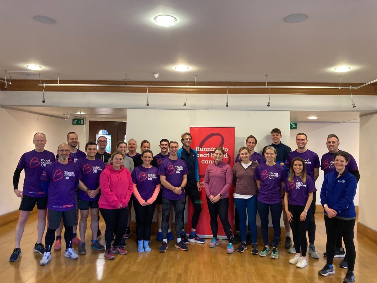 Go marathon runners! Training day 🏃🏻‍♂️  justgiving.com/fundraising/an… <a href="/bloodcancer_uk/">Blood Cancer UK</a> #LondonMarathon #fundraising #runners