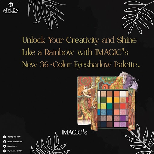 MylenStore's tweet photo. Discover the holy grail of eyeshadows with IMAGIC's latest palette, featuring 36 unique matte and shimmer colors that will bring out your creative side.
https://t.co/K3iL4Gb7cV
#girlsfashionn #fashionblogger #makeupideas #accessories #onlinestore #onlineshopping #fashionblogger https://t.co/1mFpvIwQXM