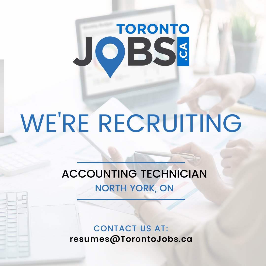 💼 Hiring Now | TorontoJobs.ca is working with a public accounting firm based in North York in their search for an Accounting Technician.

📝Apply Here! | lnkd.in/gSqzQhZt    

#hiring #torontojobs #toronto #jobs #GTA #jobseekers #accounting #accountingtech