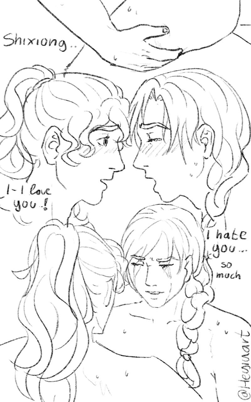 Heyiu🐾COMMS OPEN🤍 on X: Slightly nsfw!! Quan Yizhen x Yin Yu I fell in  love with this ship 🫠 t.cotSIHkbvFSo  X